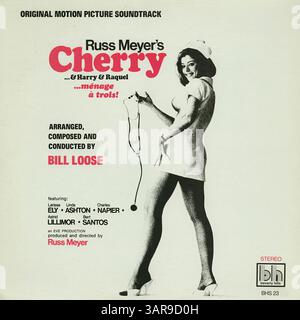 Bill Loose - Cherry... & Harry & Raquel - Vintage-Plattencover Stockfoto