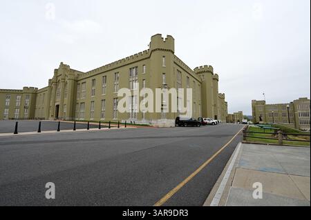 Das Virginia Military Institute ist eine staatliche Militärakademie in Lexington, Virginia, USA. Stockfoto