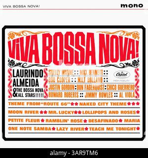 Laurindo Almeida - Viva Bossa Nova! - Vintage-Vinyl-Plattencover Stockfoto