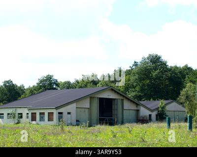 Waldheide. Mittelstreckenraketen waren gerade oberhalb von Heilbronn in der Waldheide ... stationiert (Wiki) Stockfoto