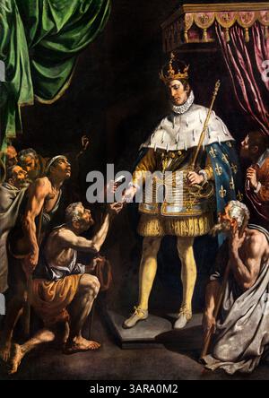 Luis Tristán de Escamilla, auch Luis de Escamilla oder Luis Rodríguez Tristán (um 1585, Toledo 1624, Toledo), war ein spanischer Maler. Ludwig IX. (25. April 1214 – 25. August 1270), auch als Saint Louis bekannt, war von 1226 bis zu seinem Tod 1270 König von Frankreich. Luis Tristán (* ca. 1586 in der Nähe von Toledo, Königreich Kastilien, gestorben am 7. Dezember 1624 in Toledo) war ein spanischer Maler, der an der Spitze der Malerei des Frühbarock in Spanien stand. Stockfoto