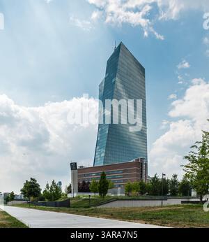 Die EZB Europäische Zentralbank in Frankfurt, Deutschland, 23. Juli 2018 Stockfoto