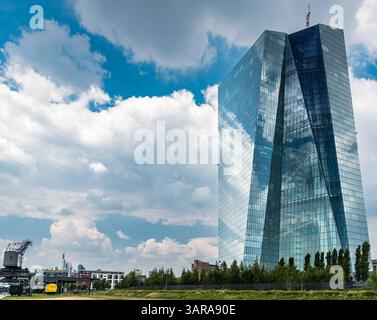 Die EZB Europäische Zentralbank in Frankfurt, Deutschland, 23. Juli 2018 Stockfoto