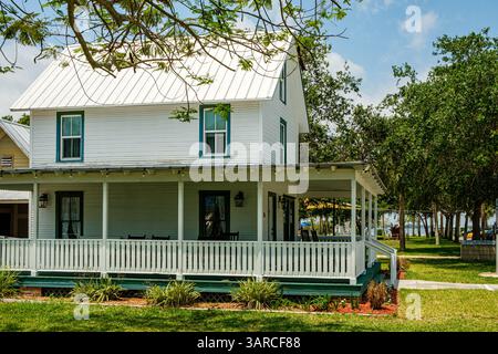 Ryckman House, Ocean Avenue, Melbourne Beach, Florida Stockfoto