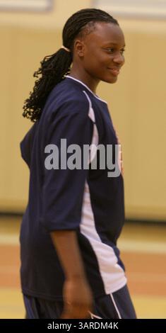 22. Januar 2010 - St. Petersburg, Florida, USA - Wharton Neulinge Shayla Cooper. (Kreditbild: © St. Petersburg Times/ZUMApress.com) Stockfoto