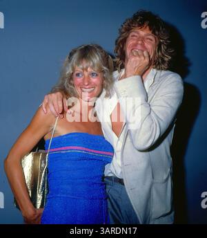 28. Januar 2010: JEFF CONAWAY mit RONA NEWTON JOHN. JEFFCONAWAYRETRO(Kreditbild: © Globe Photos/ZUMApress.com) Stockfoto