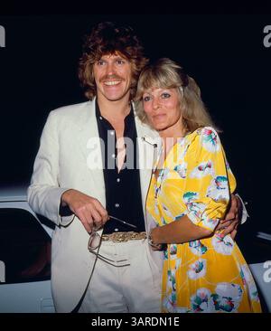 28. Januar 2010: JEFF CONAWAY mit RONA NEWTON JOHN. JEFFCONAWAYRETRO(Kreditbild: © Globe Photos/ZUMApress.com) Stockfoto