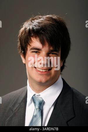 28. Januar 2010 - St. Petersburg, Florida, USA - SP 317891 CERR barnes (27.01.2010, St. Petersburg) Barnes Scholarship Finalist Nick Simons. [LARA CERRI Times] (Bild: © St. Petersburg Times/ZUMApress.com) Stockfoto