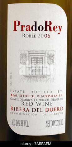 Januar 2010 - St. Petersburg, Florida, USA - SCOTT KEELER | Times.SP 317760 KEEL WINE ST. PETERSBURG (22.01.2010) 1. Pradorey Roble 2006. FÜR DEN GESCHMACKSBEREICH. [SCOTT KEELER, Times] (Bild: © St. Petersburg Times/ZUMApress.com) Stockfoto