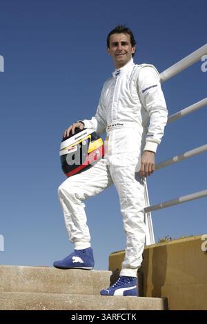 31. Januar 2010 - Valencia, Spanien - Pedro de la Rosa (ESP), BMW sauber..BMW sauber Driver Porträts, Valencia, Spanien. 31. Januar 2010. Stockfoto