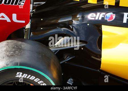 31. Januar 2010 - Valencia, Spanien - Renault R30 Detail, Renault R30 Launch. (Vermerk: © Sutton Motorsports/ZUMApress.com) Stockfoto