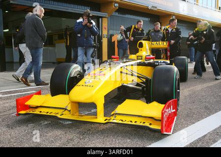 31. Januar 2010 - Valencia, Spanien - der Renault R30, Renault R30 Launch. (Vermerk: © Sutton Motorsports/ZUMApress.com) Stockfoto