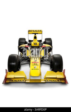 31. Januar 2010 - Valencia, Spanien - Renault R30..Renault R30 Studio Shooting, 31. Januar 2010. Stockfoto