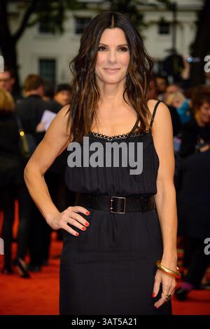 Juni 2013 - London, England - nur US Sales....13. Juni 2013, London....Sandra Bullock kommt am 13. juni 2013 bei der Gala-Screening von 'The Heat' in Curzon Mayfair in London an (Credit Image: © Famous/Ace Pictures/ZUMAPRESS.com) Stockfoto