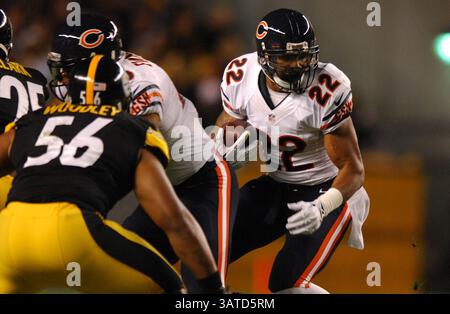September 2013: Matt Forte #22 beim Spiel Pittsburgh Steelers vs Chicago Bears in Pittsburgh, PA, im Heinz Field. (Bild: © Jason Pohuski/Cal Sport Media/ZUMAPRESS.com) Stockfoto