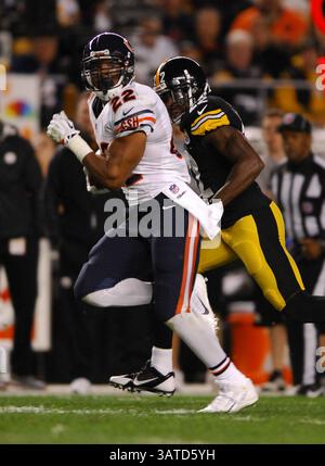 September 2013: Matt Forte #22 beim Spiel Pittsburgh Steelers vs Chicago Bears in Pittsburgh, PA, im Heinz Field. (Bild: © Jason Pohuski/Cal Sport Media/ZUMAPRESS.com) Stockfoto
