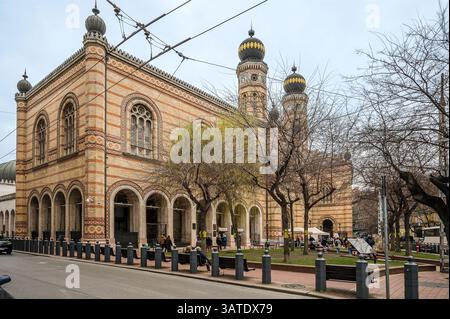 Dohány Straße Synagoge Stockfoto