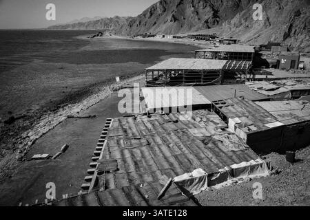 3. Oktober 2013 - Dahab, Ägypten - Ein allgemeiner Blick auf das Blue Hole ein beliebter Tauchplatz neben Dahab im Südosten des Sinai. (Bild: © Oren Nahshon/ZUMA Wire/ZUMAPRESS.com) Stockfoto
