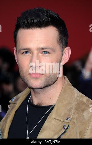 26. April 2016 – London, Großbritannien – McFly kommt am 26. April 2016 zur Premiere von „Captain America Civil war“ im Vue Westfield in London, England (Credit Image: © Famous/Ace Pictures via ZUMA Press) Stockfoto