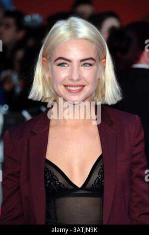 26. April 2016 – London, Großbritannien – Jess Woodley kommt am 26. April 2016 zur Premiere von „Captain America Civil war“ im Vue Westfield in London, England (Credit Image: © Famous/Ace Pictures via ZUMA Press) Stockfoto