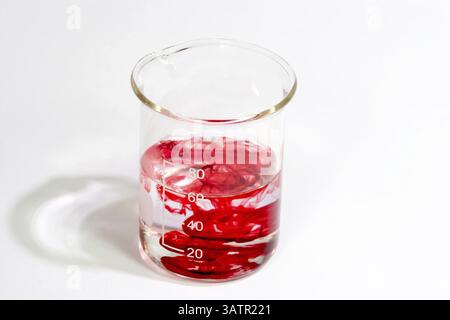 Glas-Messbecher Stockfoto