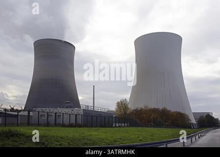 Kernkraftwerk Philippsburg Stockfoto