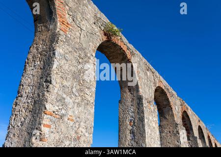 Portugal, Region Oeste, Óbidos, das antike Aquädukt (Aqueduto de Usseira) Stockfoto