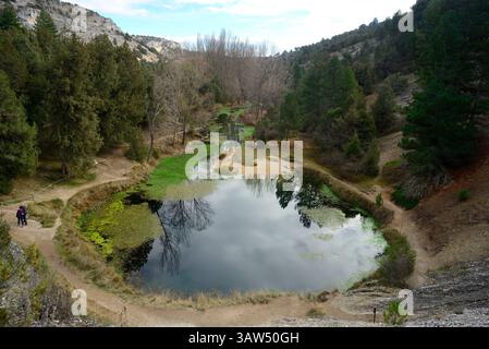 La Fuentona, Muriel de la Fuente, Soria, Spanien Stockfoto