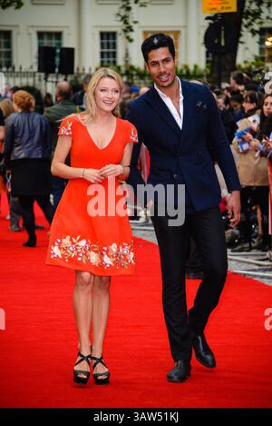25. Mai 2016 – London, England – Lily Travers nimmt am 25. Mai 2016 an der britischen Premiere von „Me Before You“ auf der Curzon Mayfair in London Teil (Credit Image: © Famous/Ace Pictures via ZUMA Press) Stockfoto