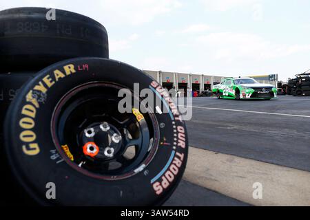 26. Mai 2016 – Concord, NC, USA – Concord, NC – 26. Mai 2016: Dakoda Armstrong (28) trainiert für den Hisense 300 auf dem Charlotte Motor Speedway in Concord, NC. (Kreditbild: © ASP/CSM via ZUMA Wire) Stockfoto