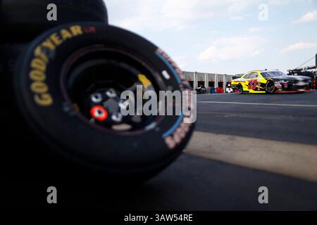 26. Mai 2016 – Concord, NC, USA – Concord, NC – 26. Mai 2016: Brandon Jones (33) trainiert für den Hisense 300 auf dem Charlotte Motor Speedway in Concord, NC. (Kreditbild: © ASP/CSM via ZUMA Wire) Stockfoto