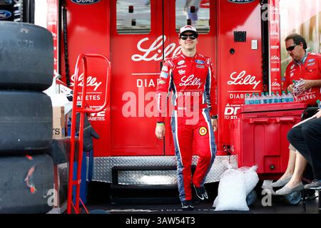 26. Mai 2016 – Concord, NC, USA – Concord, NC – 26. Mai 2016: Ryan Reed (16) trainiert für den Hisense 300 auf dem Charlotte Motor Speedway in Concord, NC. (Kreditbild: © ASP/CSM via ZUMA Wire) Stockfoto