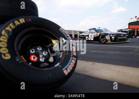 26. Mai 2016 – Concord, NC, USA – Concord, NC – 26. Mai 2016: Cole Custer (88) trainiert auf 300 dem Charlotte Motor Speedway in Concord, NC. (Kreditbild: © ASP/CSM via ZUMA Wire) Stockfoto