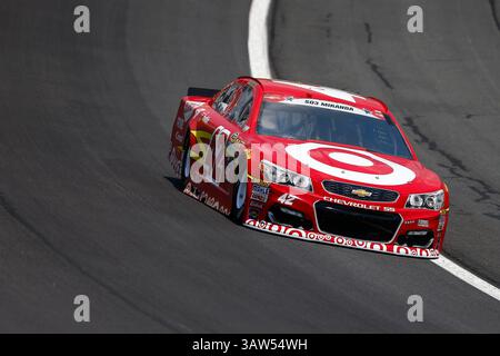 26. Mai 2016 – Concord, NC, USA – Concord, NC – 26. Mai 2016: Kyle Larson (42) trainiert auf dem Charlotte Motor Speedway in Concord, NC für die Coca-Cola 600. (Kreditbild: © ASP/CSM via ZUMA Wire) Stockfoto