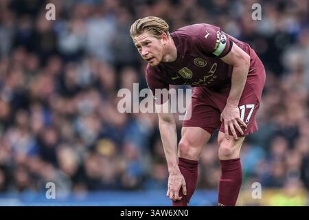 Youssef Chermiti of Everton während des Premier League Spiels Everton gegen Manchester City im Goodison Park, Liverpool, Vereinigtes Königreich, 19. April 2025 (Foto: Mark Cosgrove/News Images) Stockfoto