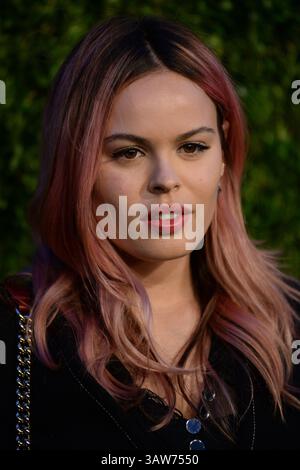 18. April 2016 – New York, NY, USA – 18. April 2016 New York City. Atlanta de Cadenet Taylor nimmt am 11. Jährlichen Chanel Tribeca Film Festival Artists Dinner am 18. April 2016 in New York City Teil. (Kreditbild: © Callahan/Ace Pictures via ZUMA Press) Stockfoto