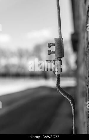 AUSCHWITZ-BIRKENAU EHEMALIGES KONZENTRATIONS- UND VERNICHTUNGSLAGER DER NAZIS Stockfoto