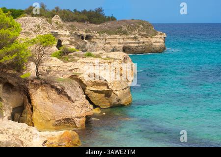 Blick auf den Lago Maggiore vom Aussichtspunkt Belvedere di Campagnano, neben der Kirche San Rocco in Campagnano, Varese, Italien. Die Castelli di Cannero sind drei felsige Inselchen des Lago Maggiore in Norditalien. Sie befinden sich vor der Küste der Cannero Riviera und sind administrativ Teil der Comune of Cannobio. Sie sind als castelli oder Burgen bekannt, in Anerkennung der Ruinen der antiken Befestigungsanlagen, die auf zwei von ihnen gefunden werden. Sie sind alles, was von der Festung Rocca Vitaliana übrig geblieben ist, die zwischen 1519 und 1521 erbaut wurde Stockfoto