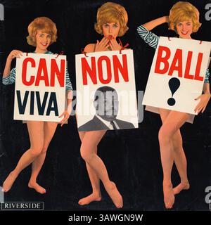 Cannonball Adderley Sextet - Viva Cannonball! - Vintage-Vinyl-Plattencover Stockfoto