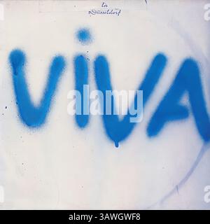 La Düsseldorf - Viva - Vintage Vinyl-Cover Stockfoto