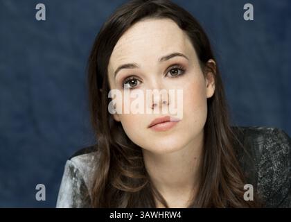 29. September 2009 – Hollywood, Kalifornien, USA – Schauspielerin Ellen Page des Films „Whip it“ am 29. September 2009 in Los Angeles, KALIFORNIEN (Foto: © Armando Gallo/ZUMA Studio) Stockfoto
