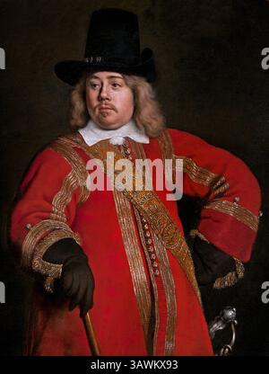 Porträt von Admiral Tromp 1650/1660 Gerard ter Borch zugeteilt 1617-1681 Gabriel Metsu Dutch 17 Century Netherlands Louvre Paris, Fine Art Museum, Frankreich, Stockfoto