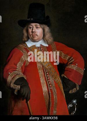 Porträt von Admiral Tromp 1650/1660 Gerard ter Borch zugeteilt 1617-1681 Gabriel Metsu Dutch 17 Century Netherlands Louvre Paris, Fine Art Museum, Frankreich, Stockfoto