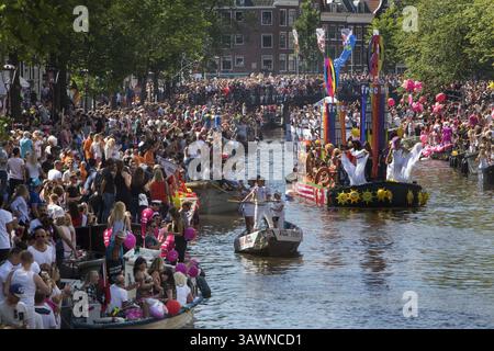 August 2016 – Amsterdam, Niederlande – Gaypride 2016 in Amsterdam (Foto: © Ton Koene via ZUMA Wire) Stockfoto