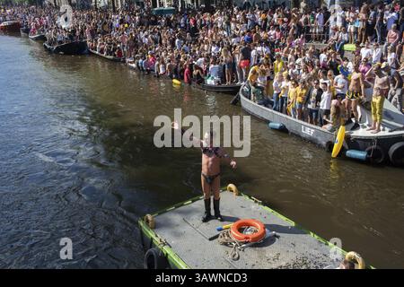 August 2016 – Amsterdam, Niederlande – Gaypride 2016 in Amsterdam (Foto: © Ton Koene via ZUMA Wire) Stockfoto