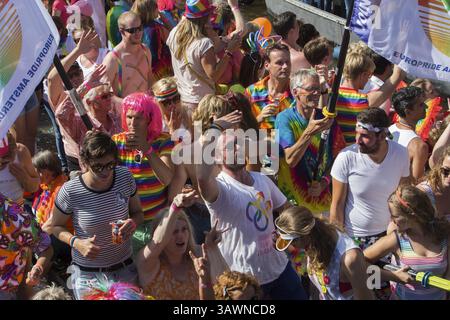 August 2016 – Amsterdam, Niederlande – Gaypride 2016 in Amsterdam (Foto: © Ton Koene via ZUMA Wire) Stockfoto