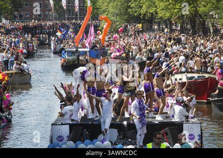 August 2016 – Amsterdam, Niederlande – Gaypride 2016 in Amsterdam (Foto: © Ton Koene via ZUMA Wire) Stockfoto