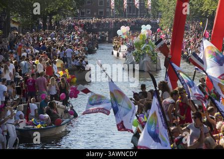 August 2016 – Amsterdam, Niederlande – Gaypride 2016 in Amsterdam (Foto: © Ton Koene via ZUMA Wire) Stockfoto