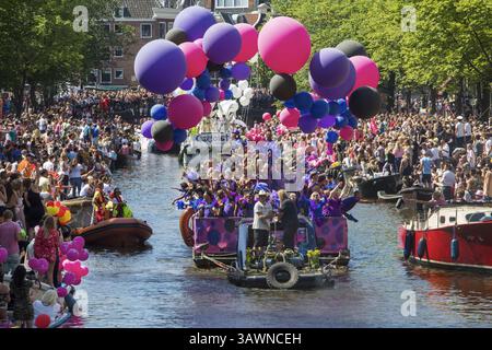August 2016 – Amsterdam, Niederlande – Gaypride 2016 in Amsterdam (Foto: © Ton Koene via ZUMA Wire) Stockfoto