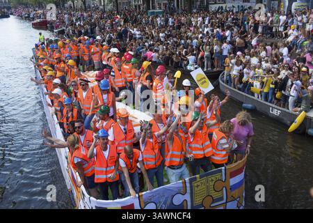 August 2016 – Amsterdam, Niederlande – Gaypride 2016 in Amsterdam (Foto: © Ton Koene via ZUMA Wire) Stockfoto